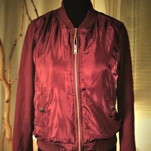 Forever 21 Military Bomber Jacket